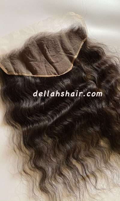 Dellahs Hair Cambodian Wavy Frontal 13x6